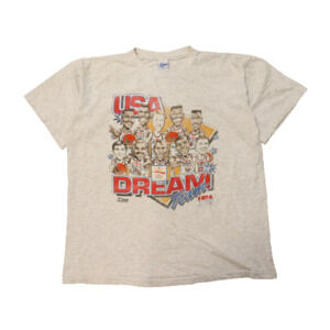 Vintage 1992 Olympic Salem USA Dream Team Graphic T-Shirt Size XL